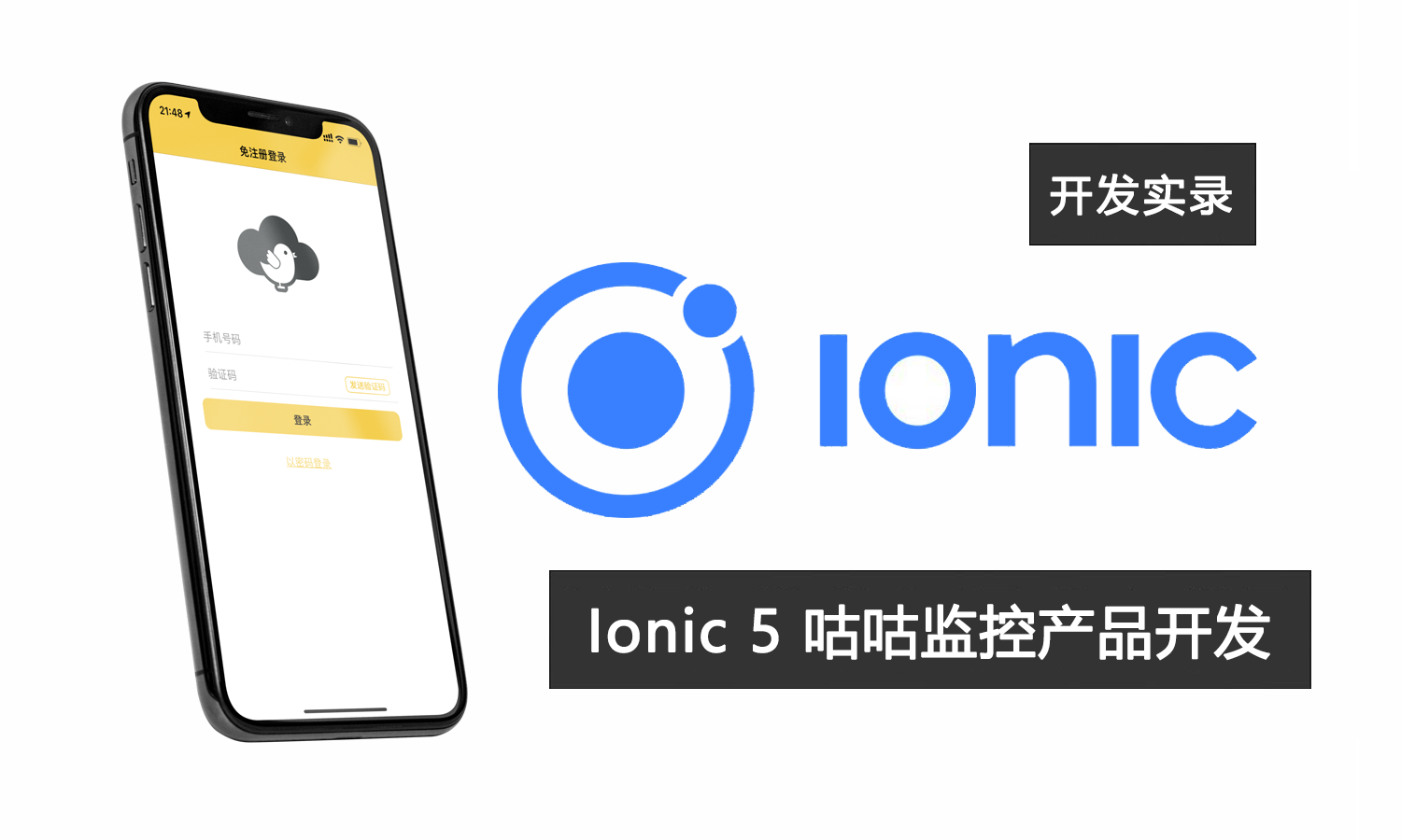 [原创] Ionic 5 咕咕监控产品开发实录